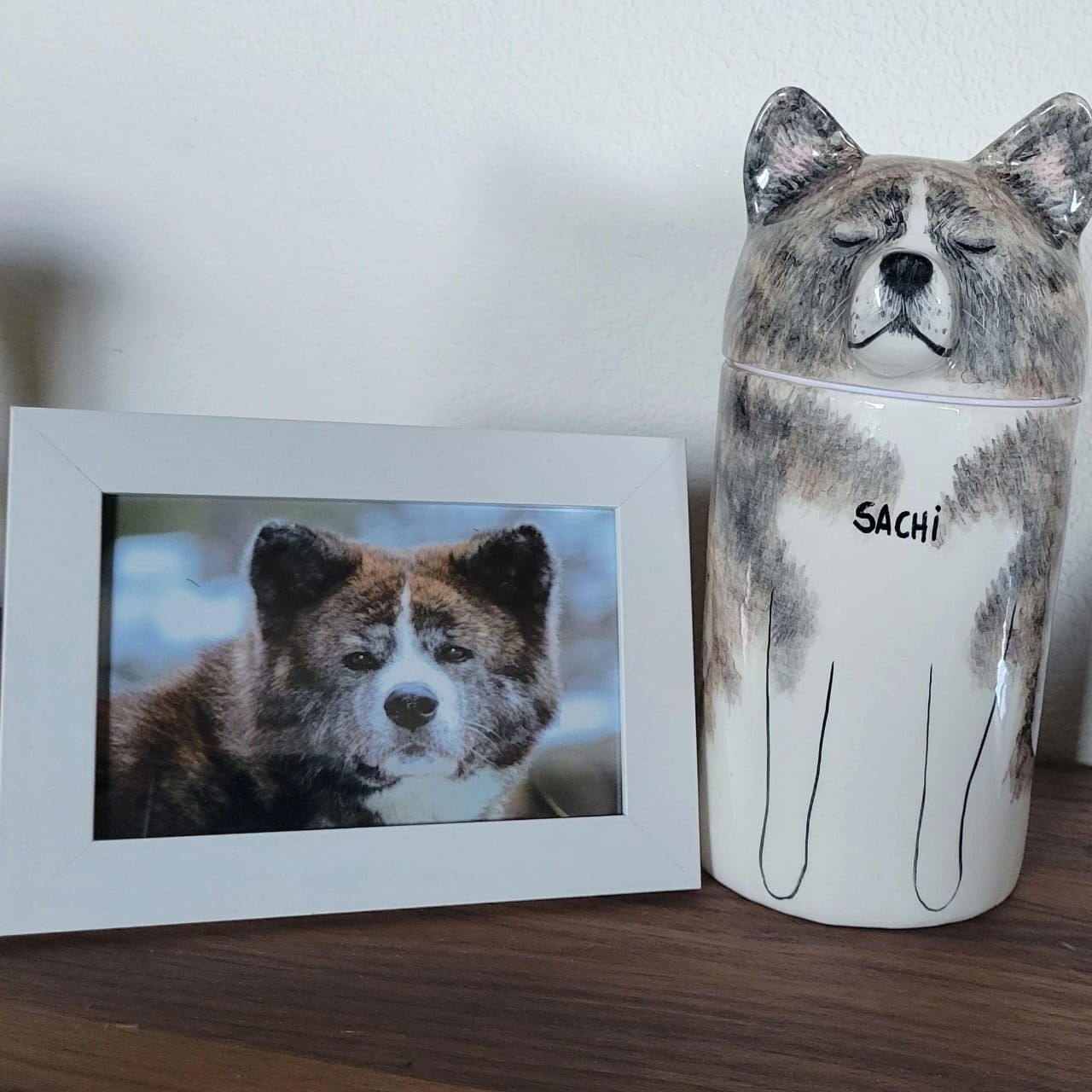 Dog Urn Handcrafted Customized Ceramic Pet Urn for Ashes