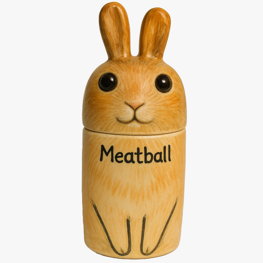 Rabbit Urn Handcrafted Customized Ceramic Pet Cremation